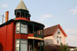 Victorian buildings in West Side Heritage neighborhood. Butte, MT.