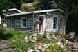 Pioneer Log Cabin built by Wilson Butts at Reeder's Alley, still as it was during the gold rush. Helena, MT.