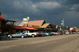 Streetscape of West Yellowstone. West Yellowstone, MT.