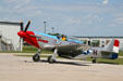North American P-51D Mustang ready for test flight at Fargo Air Museum. Fargo, ND.