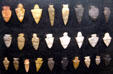 Arrowhead collection at Aurora Plainsman Museum. Aurora, NE.