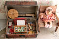 Antique toys at Robert Frost Farm. Derry, NH.
