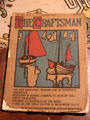 Craftsman magazine by Gustav Stickley featuring children & handicrafts at Stickley Museum at Craftsman Farms. Morris Plains, NJ.