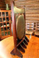 Arts & Crafts dinner gong by Craftsman Workshops of Eastwood, NY at Stickley Museum at Craftsman Farms. Morris Plains, NJ.