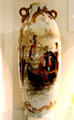 Colonial glass vase by Mt. Washington Glass Co. of New Bedford, MA at Museum of American Glass. Milville, NJ.
