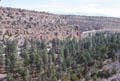 Landscape at Bandelier National Monument. NM.