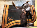 Civil War Cavalry Saddle used at Fort Wingate, NM at New Mexico History Museum. Santa Fe, NM.