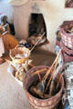 Yarn spinning room at Rancho de las Golondrinas. Santa Fe, NM.
