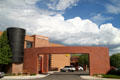 Modern architecture of Santa Fe Railyard district. Santa Fe, NM.