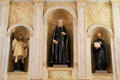 Altar saints at San Felipe de Neri Church. Albuquerque, NM.