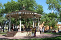 Bandshell on Old Town Plaza. Albuquerque, NM.