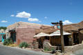Church Street off Old Town Square. Albuquerque, NM.