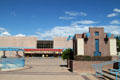 Albuquerque Convention Center over Civic Plaza. Albuquerque, NM.