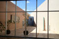 Courtyard of Albuquerque Museum. Albuquerque, NM.
