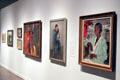 Paintings gallery at Albuquerque Museum. Albuquerque, NM.