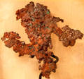 Copper ore at New Mexico Museum of Natural History & Science. Albuquerque, NM.
