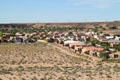 Houses encroaching on Petroglyph National Monument. Albuquerque, NM.