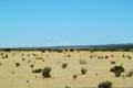 Landscape along Interstate 40 in eastern New Mexico. NM.