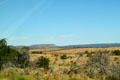 Landscape along Interstate 40 in eastern New Mexico. NM.