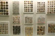 Collection of antique buttons at Nevada State Museum. Carson City, NV.