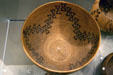 Native American basket bowl by Lillian Jack at Nevada State Museum. Carson City, NV.