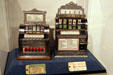 6-Way Paying Teller & Original Draw Poker slot machines by Fey at Nevada State Museum. Carson City, NV.