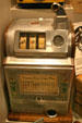 Antique slot machine at Nevada State Museum. Carson City, NV.