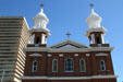 Towers of St. Thomas Aquinas Cathedral. Reno, NV.