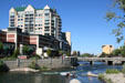 The Palladio over Riverside Century Theaters & Truckee River. Reno, NV