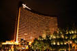 Wynn Las Vegas at night. Las Vegas, NV.