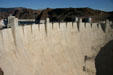 Hoover Dam in Black Canyon between Nevada & Arizona weighs 6,600,000 tons. Las Vegas, NV.