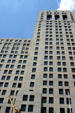 Art Deco facade of Alfred E. Smith State Office Building. Albany, NY.