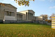 Front facade of Albright-Knox Art Gallery. Buffalo, NY.