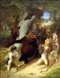 March of Selenus painting by William Beard at Albright-Knox Art Gallery. Buffalo, NY.