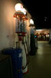 Antique gas pumps in Pierce-Arrow Museum. Buffalo, NY.