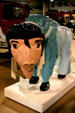 Elvis Buffalo Statue by William Davis Wilson in Pierce-Arrow Museum. Buffalo, NY