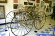 Weiner parade carriage by engine maker Edward B. Leverick at FASNY Museum of Firefighting. Hudson, NY.