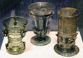 German footed beakers at Corning Museum of Glass. Corning, NY.