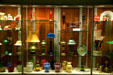 Collection of Frederick Carder's glass designs at Carder Collection of Corning Museum of Glass. Corning, NY.