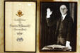 First inauguration photo of F.D. Roosevelt. Hyde Park, NY.