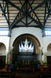 Interior of Renwick's Presbyterian Church. Irvington, NY.