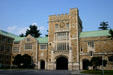 Main entrance gate in Taylor Hall at Vassar. Poughkeepsie, NY.