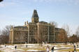 John McGraw Hall on Cornell Campus. Ithaca, NY.