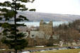 View from Cornell campus to Cayuga Lake. Ithaca, NY.
