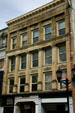 Neoclassical heritage commercial building. Ithaca, NY.