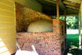 Bake oven of General Philip Schuyler house. Schuylerville, NY.