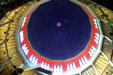 Dome interior of Nott Memorial Library at Union College. Schenectady, NY