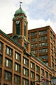 Sibley's department store building with clock tower. Rochester, NY.