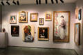 Gallery of portraits at Memorial Art Gallery. Rochester, NY.