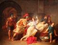Cleopatra Captured by Roman Soldiers after Death of Mark Anthony painting by Bernard Duvivier at Memorial Art Gallery. Rochester, NY.